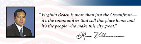 Re-Elect Ron Villanueva to Virginia Beach City Council